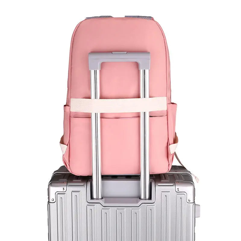 Mochila Escolar com Rodinhas para Meninas - Impermeável e Estilosa