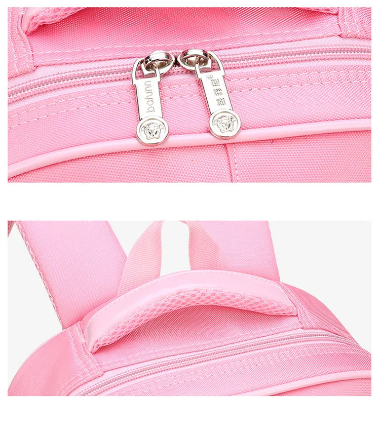 Mochilas escolares para crianças, Rolling Bagagem Bag, Trolley School Backpack, Child Book Bag, Kids Schoolbag, Girls, 2 6 Wheels