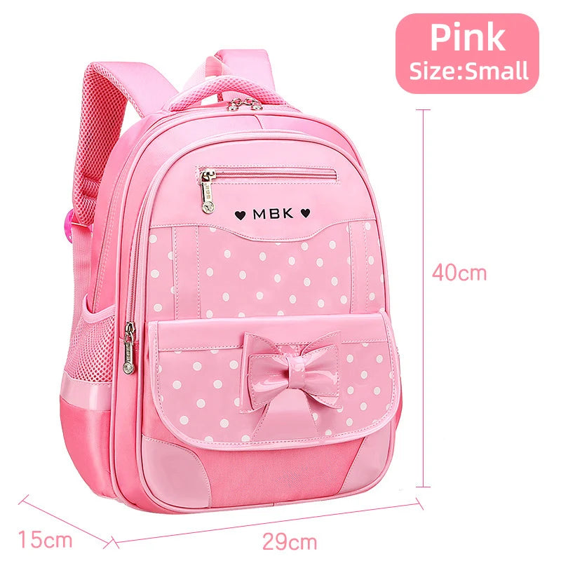 Mochilas escolares para crianças, Rolling Bagagem Bag, Trolley School Backpack, Child Book Bag, Kids Schoolbag, Girls, 2 6 Wheels