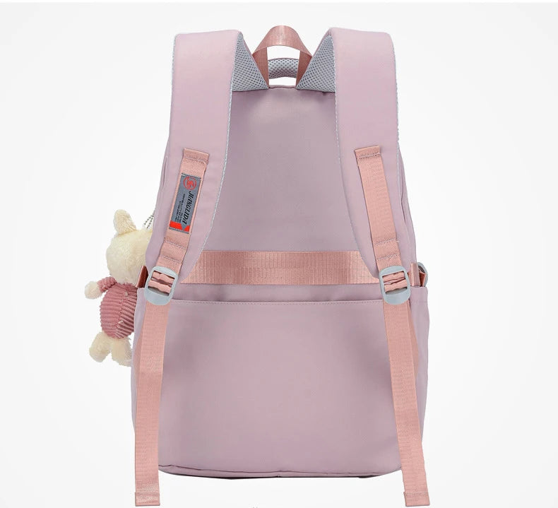 Sacos de escola ortopédica impermeáveis para crianças, sacos de livros infantis, mochilas escolares primárias, mochila de adolescentes, meninas