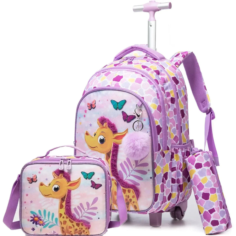 Mochila Infantil com Rodinhas - Estilo e Praticidade