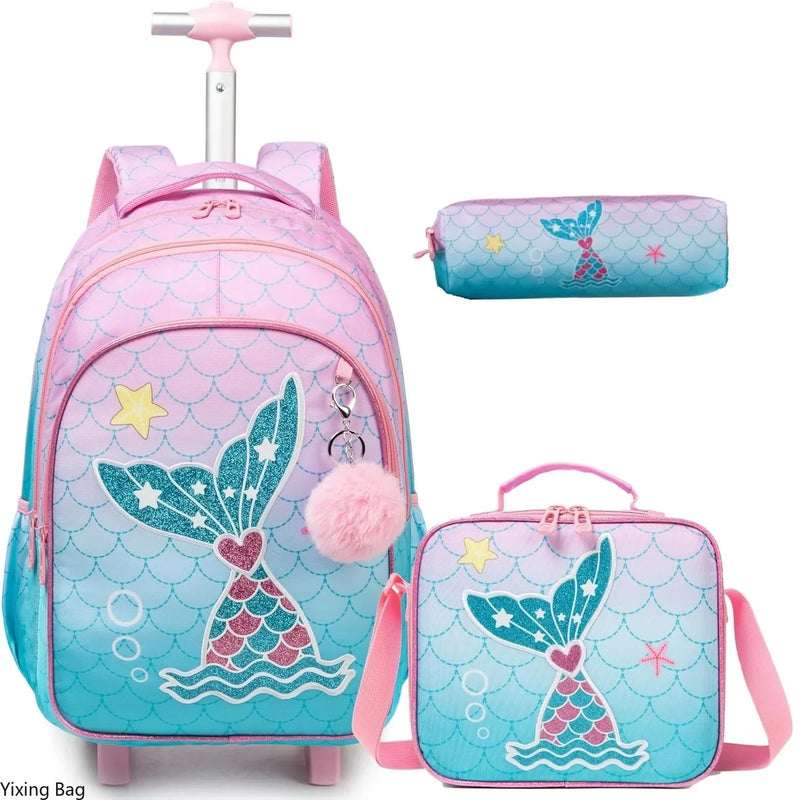 Mochila Infantil com Rodinhas - Estilo e Praticidade