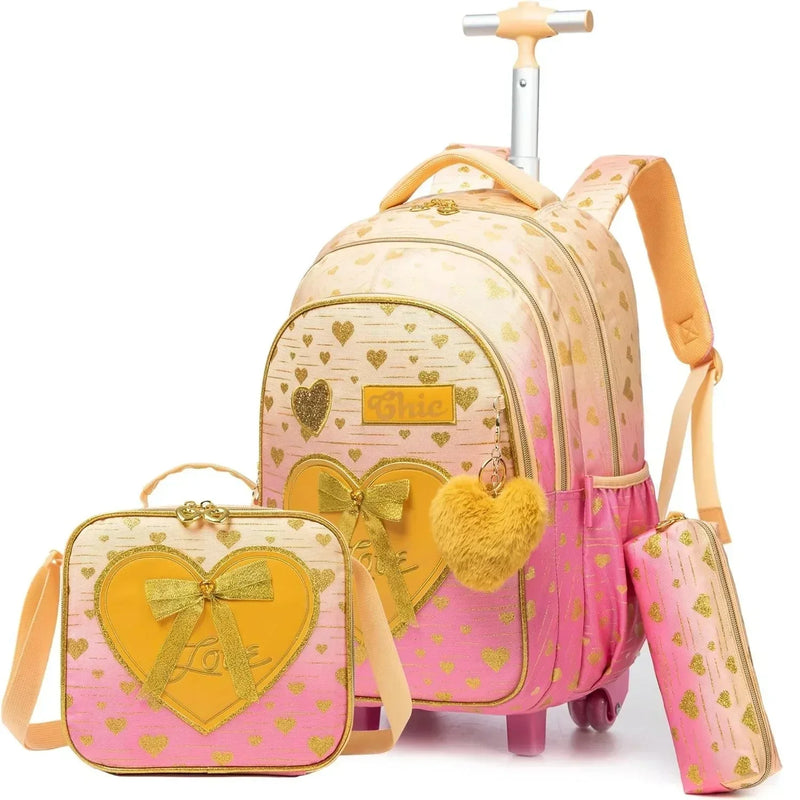 Mochila Infantil com Rodinhas - Estilo e Praticidade