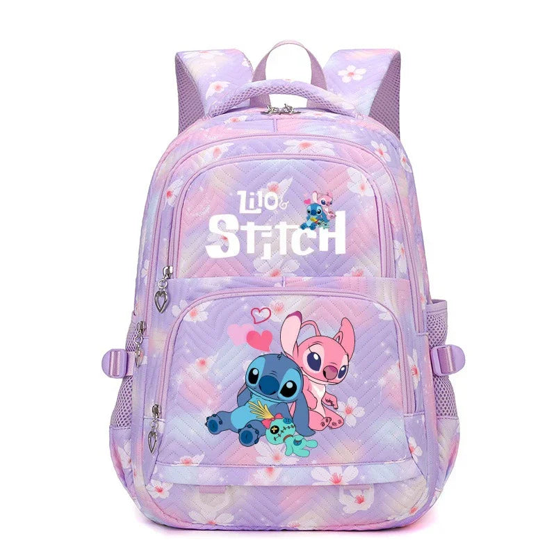 Mochila Escolar Anime Feminina de Grande Capacidade