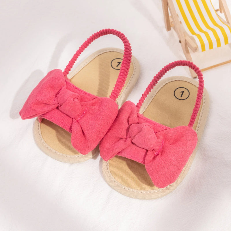 Meckior Casual Baby Sandals, Toe aberto respirável, Anti Slip, Criança Primeiro Walker Tênis, Verão Outdoor Party Beach Slipper
