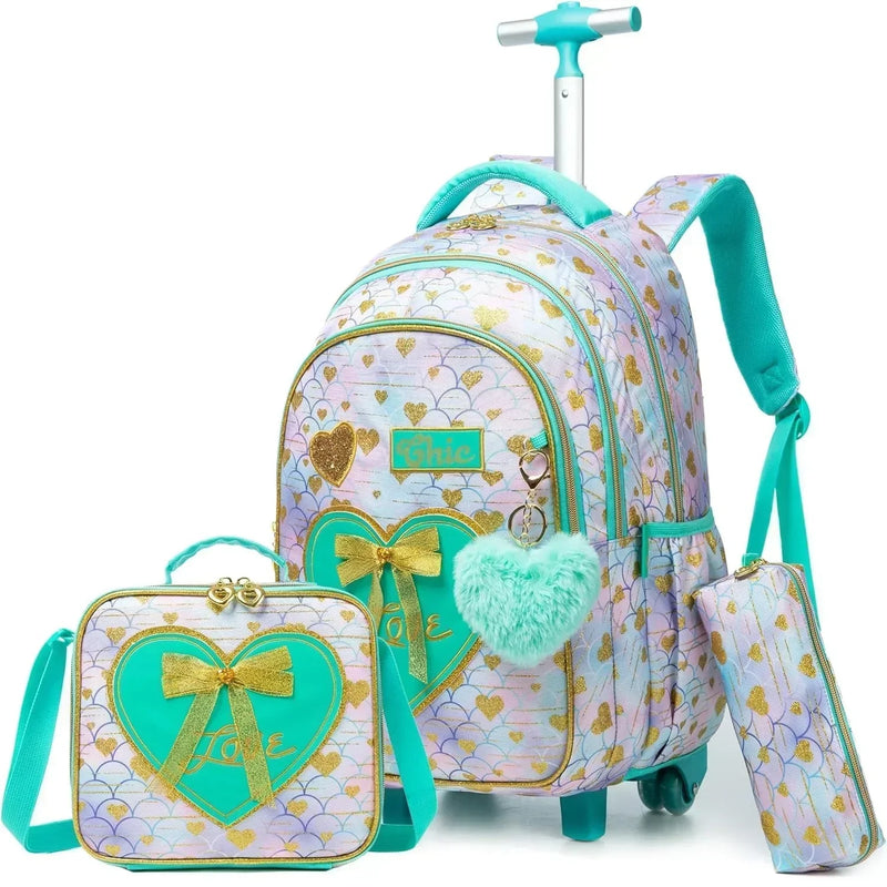 Mochila Infantil com Rodinhas - Estilo e Praticidade