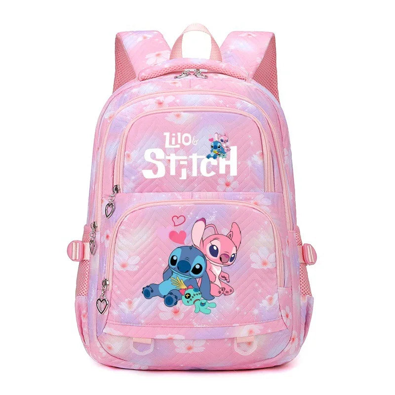 Mochila Escolar Anime Feminina de Grande Capacidade