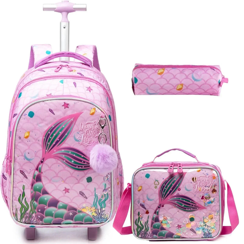 Mochila Infantil com Rodinhas - Estilo e Praticidade