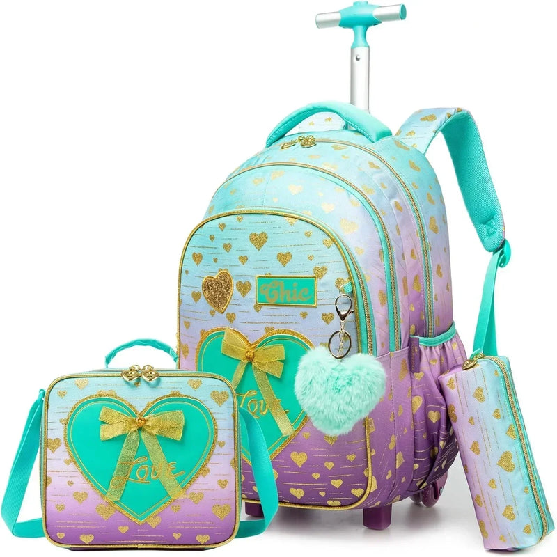 Mochila Infantil com Rodinhas - Estilo e Praticidade