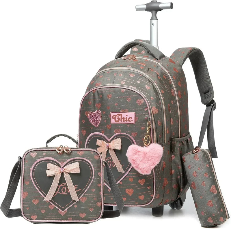 Mochila Infantil com Rodinhas - Estilo e Praticidade