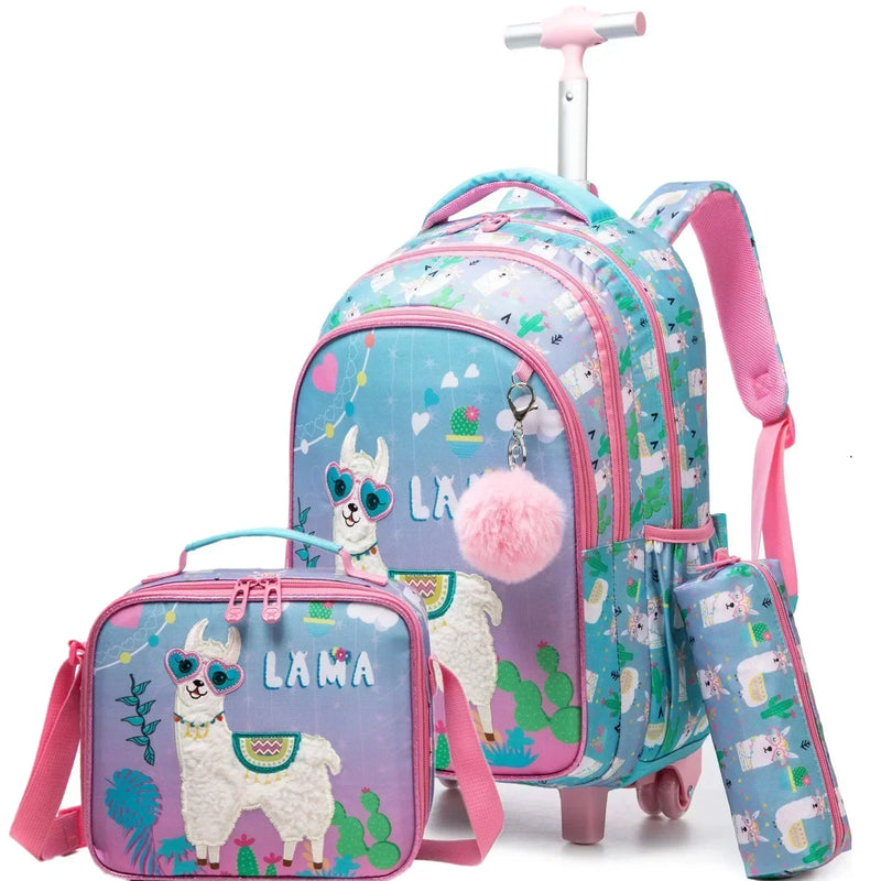 Mochila Infantil com Rodinhas - Estilo e Praticidade