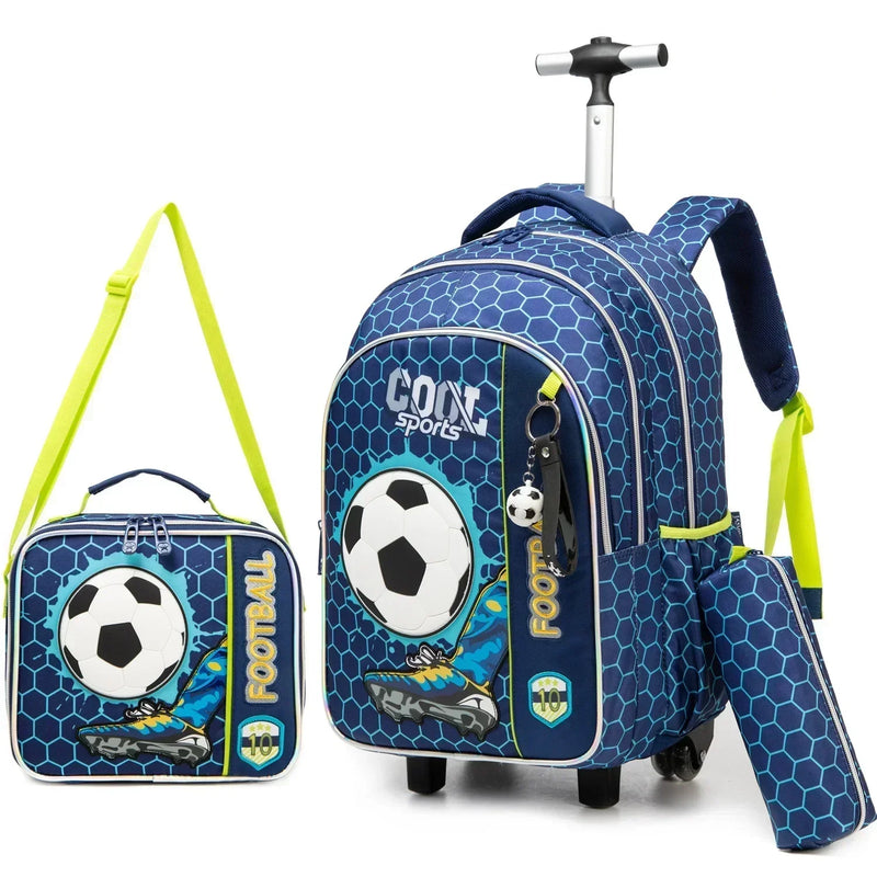 Mochila Infantil com Rodinhas - Estilo e Praticidade