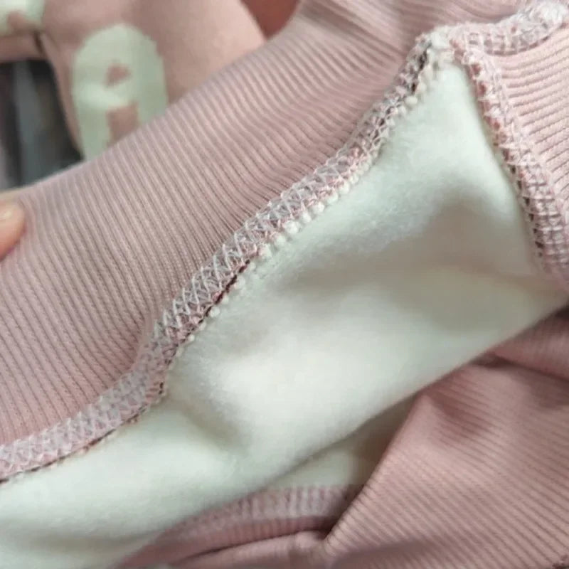 Jaqueta acolchoada de pele de manga comprida infantil, casaco bonito das meninas, padrão xadrez de cereja doce, cardigan quente, outwear infantil, outono, 1-7t