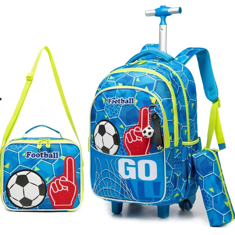 Mochila Infantil com Rodinhas - Estilo e Praticidade