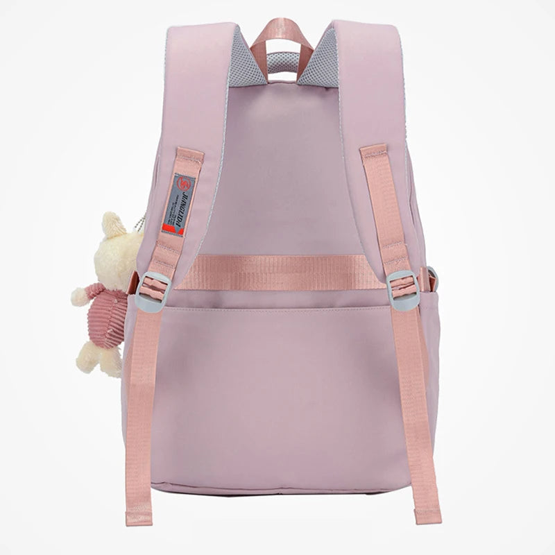 Sacos de escola ortopédica impermeáveis para crianças, sacos de livros infantis, mochilas escolares primárias, mochila de adolescentes, meninas
