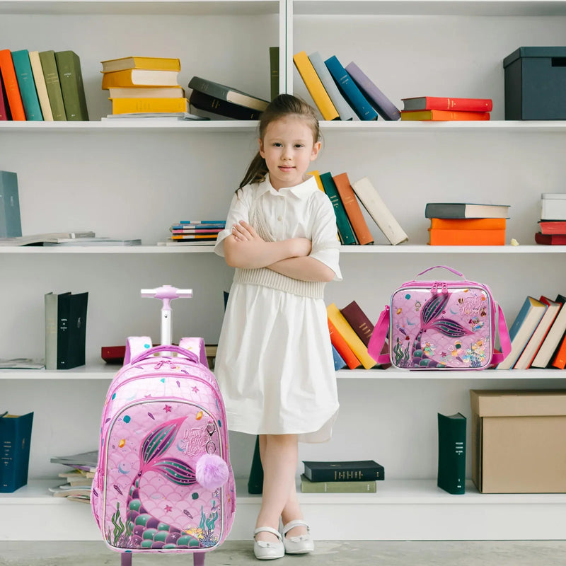 Mochila Infantil com Rodinhas - Estilo e Praticidade