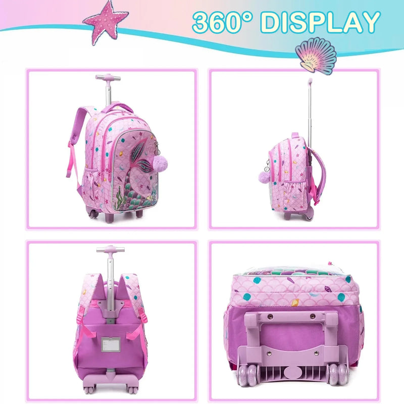 Mochila Infantil com Rodinhas - Estilo e Praticidade