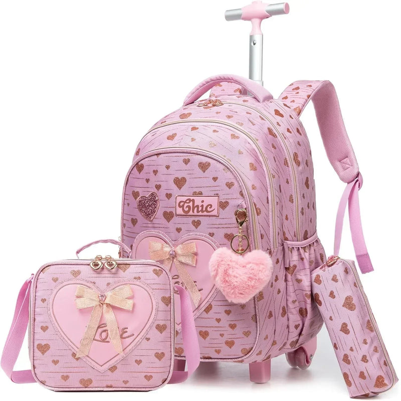 Mochila Infantil com Rodinhas - Estilo e Praticidade