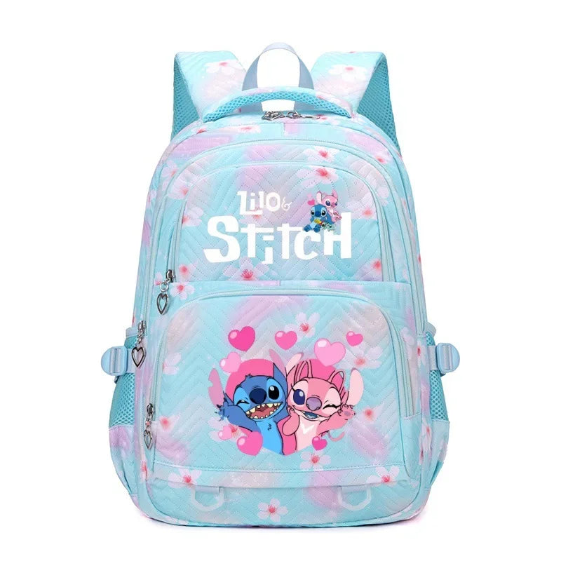 Mochila Escolar Anime Feminina de Grande Capacidade