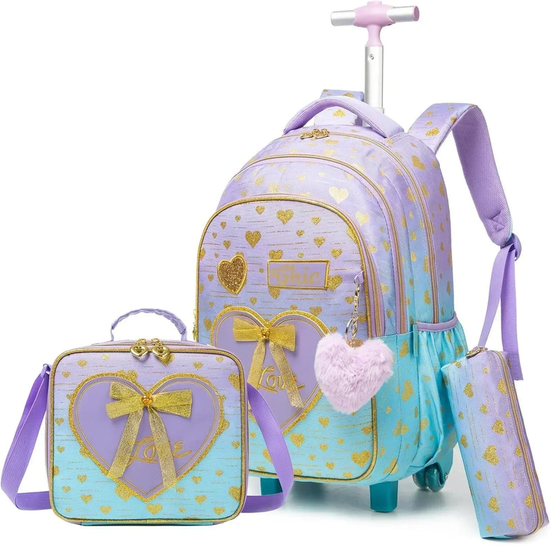 Mochila Infantil com Rodinhas - Estilo e Praticidade