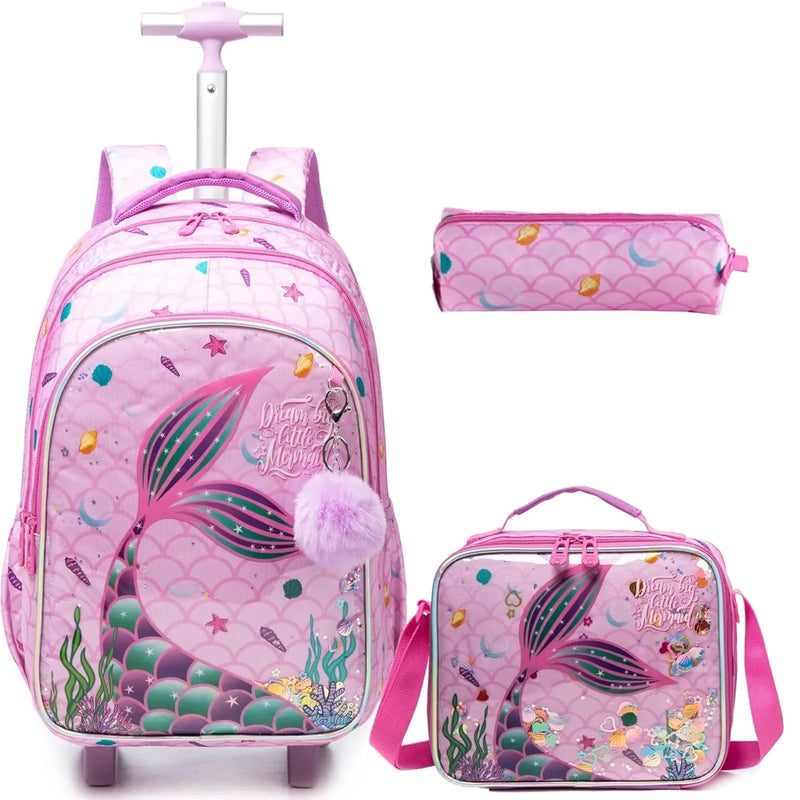 Mochila Infantil com Rodinhas - Estilo e Praticidade