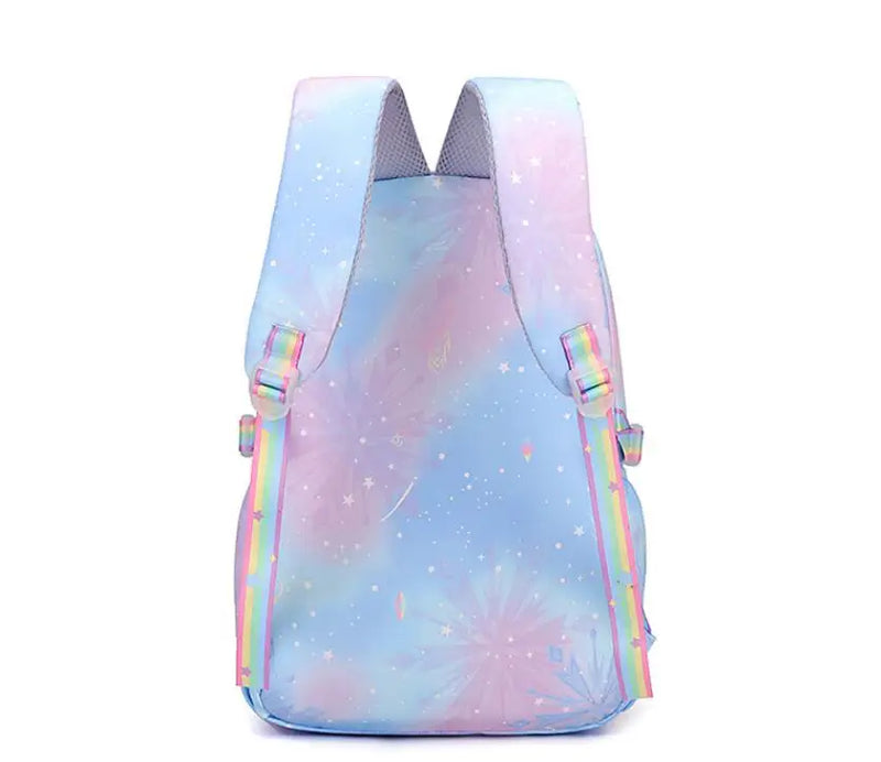 Mochila Escolar Kawaii Impermeável Lilo e Stitch