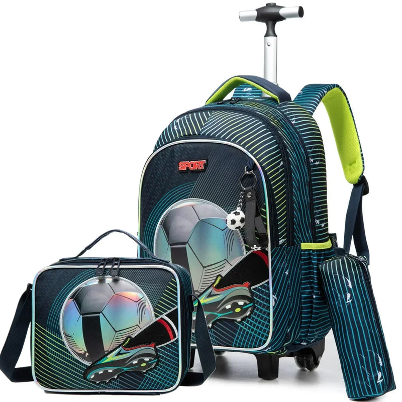 Mochila Infantil com Rodinhas - Estilo e Praticidade