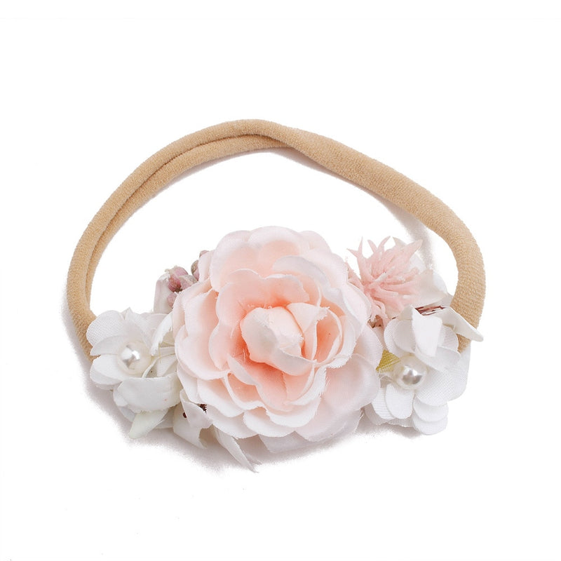 Tiara com flores